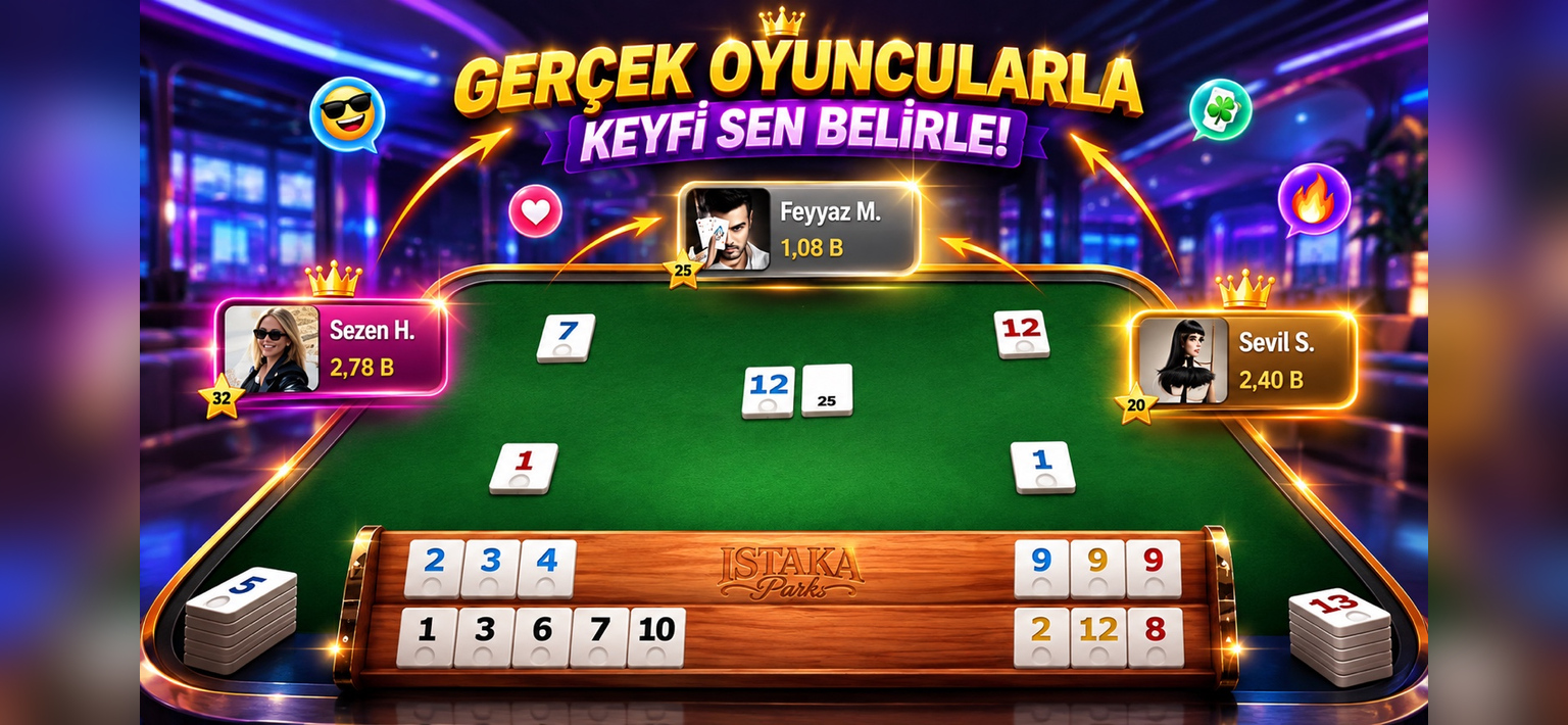 Istaka Park’ta Gerçek Oyuncularla Eğlence